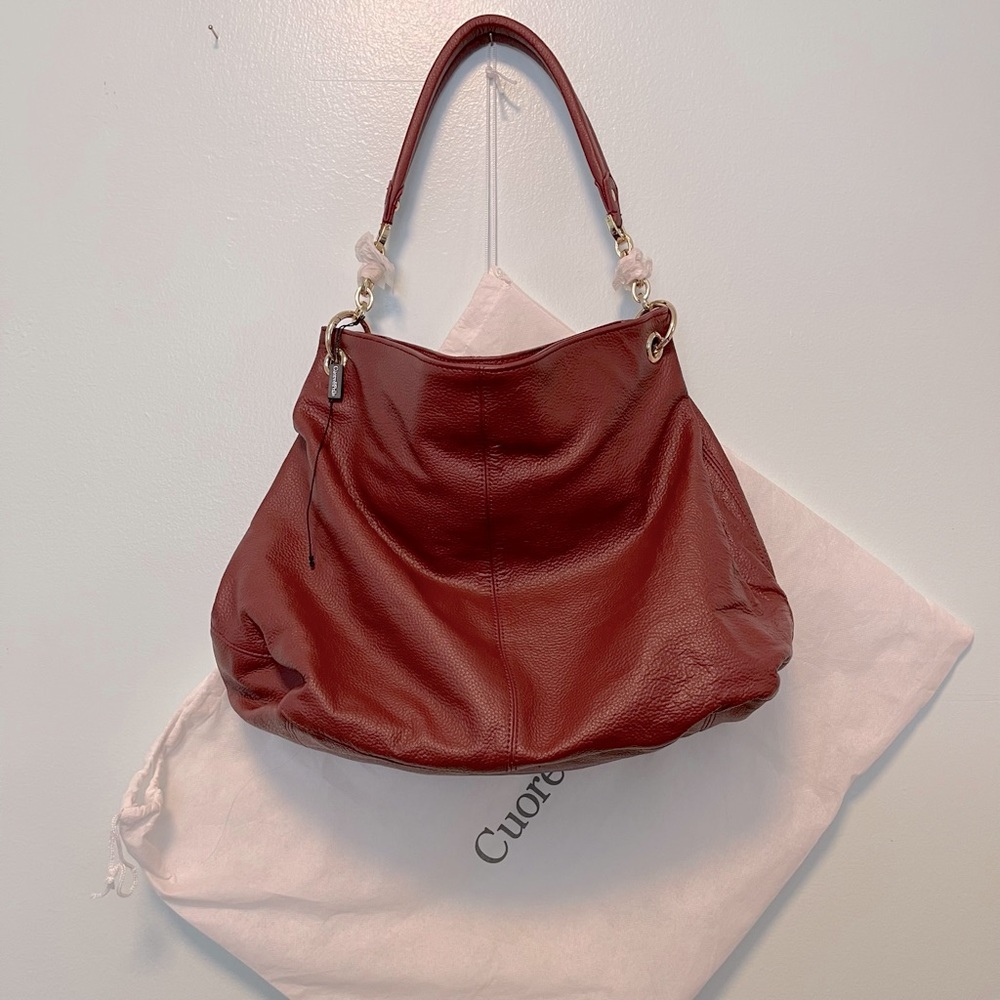 LARGE Hobo bag by Cuore & Pelle
